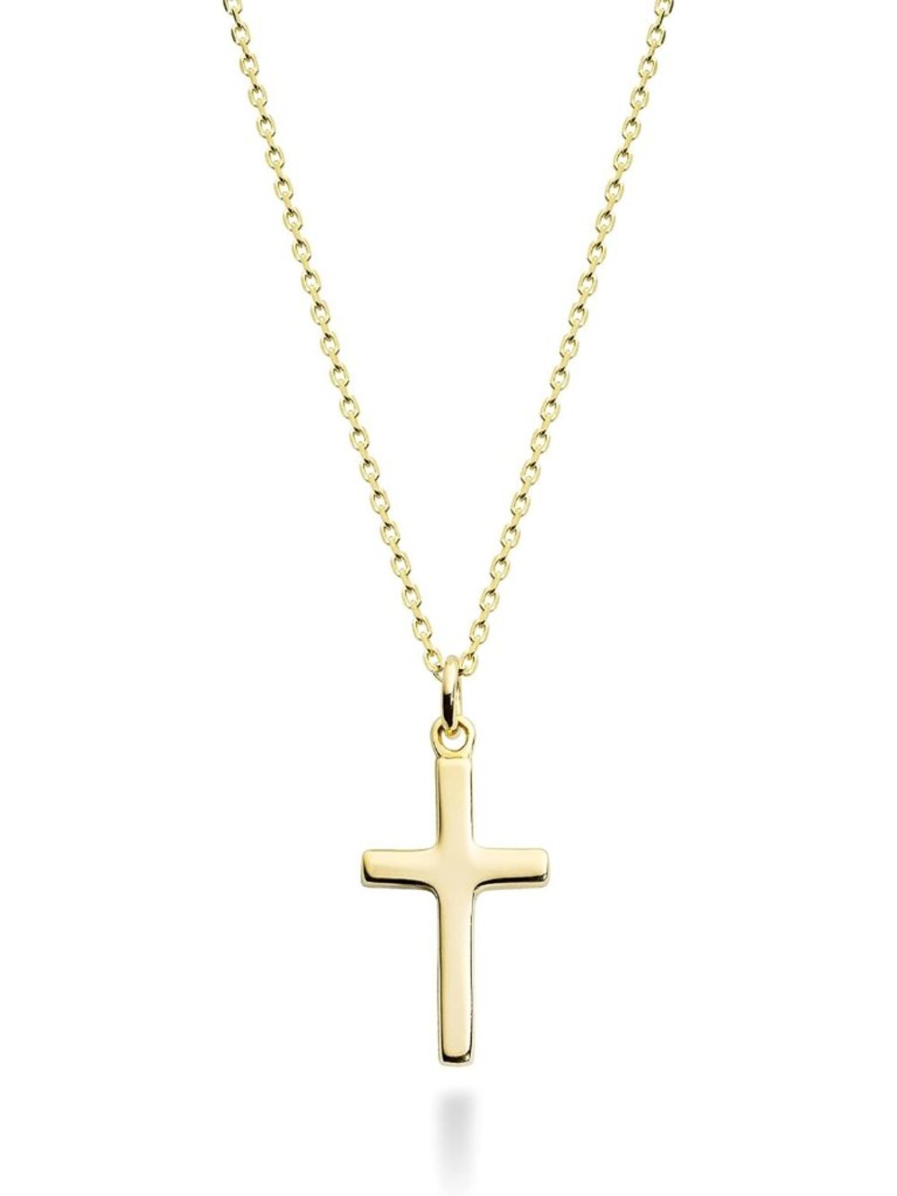 Dainty 925 Sterling Silver Cross Necklace for Women - Elegant Religious Jewelry